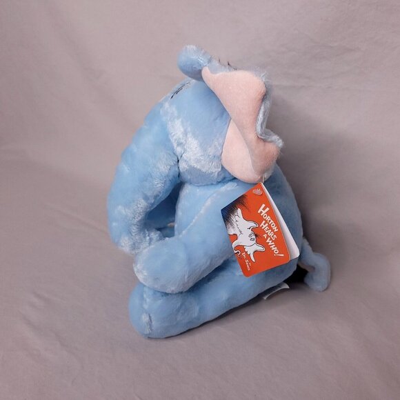Dr. Seuss Horton Hears a Who Kohls Cares Plush Blue Elephant 13 in Retired - Picture 2 of 5